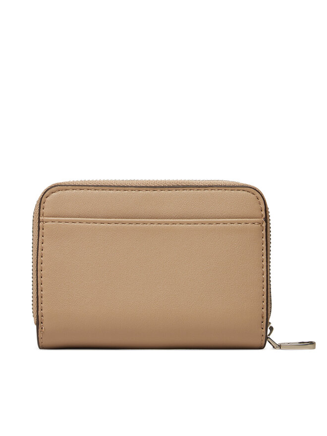 Calvin Klein Jeans Μικρό Πορτοφόλι Γυναικείο Calvin Klein Jeans Sculpted Med Zip Around Wallet LV04K1004G Μπεζ
