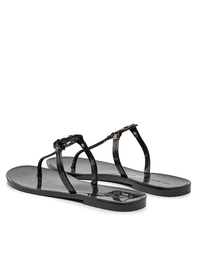 Tory Burch В'єтнамки Tory Burch Mini Miller Flat Thong 51148678 Чорний