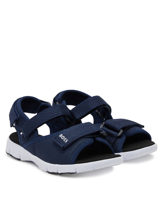 BOSS Sandale BOSS J51654 S Tamnoplava