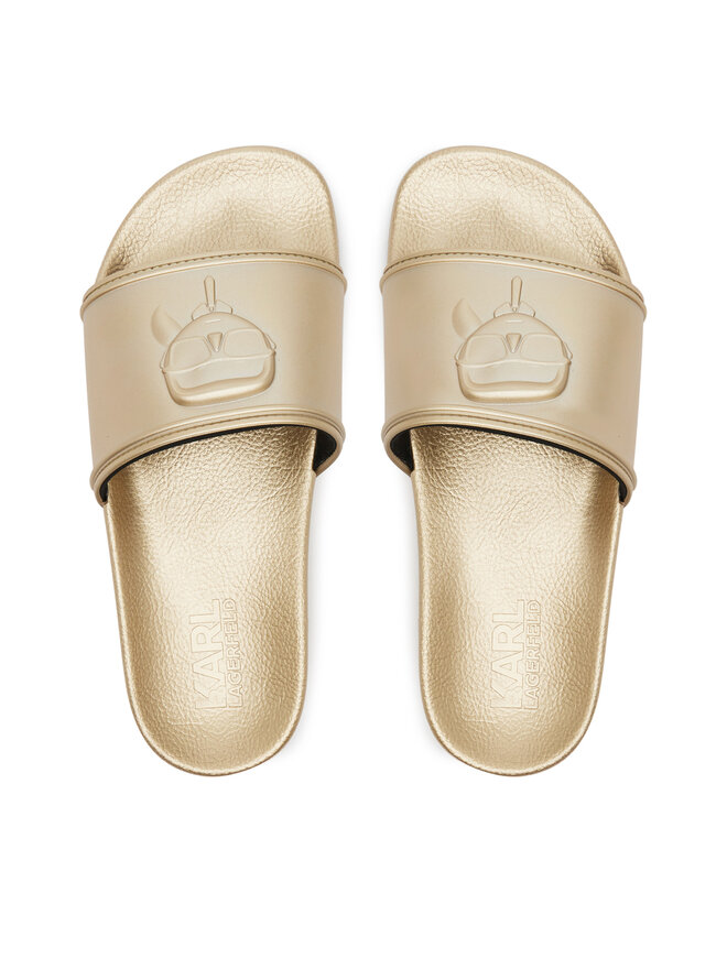 KARL LAGERFELD Şlapi KARL LAGERFELD Kondo 2.0 KL80919M Auriu