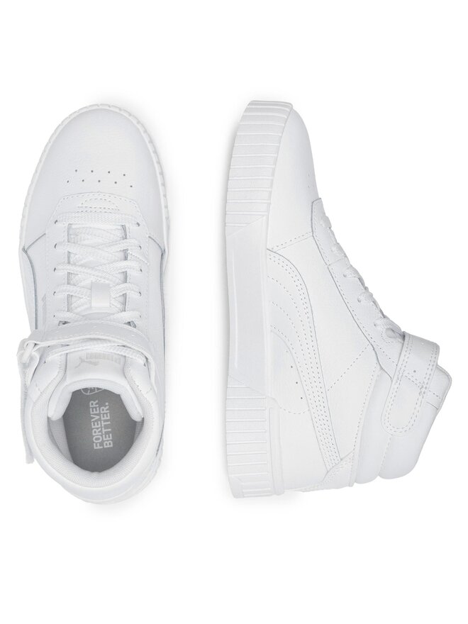 Sneakers Puma Carina Mid Jr 38737602 Bianco escarpe