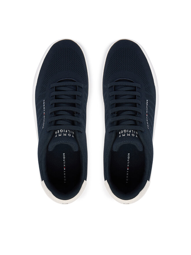 Tommy Hilfiger Sneakers Tommy Hilfiger Th Court Knit FM0FM05823 Dunkelblau