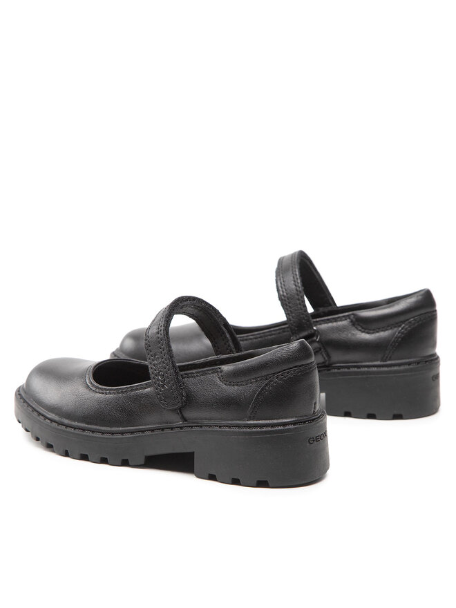 Geox Halbschuhe Geox J Casey G. P J6420P 00085 C9999 M Schwarz