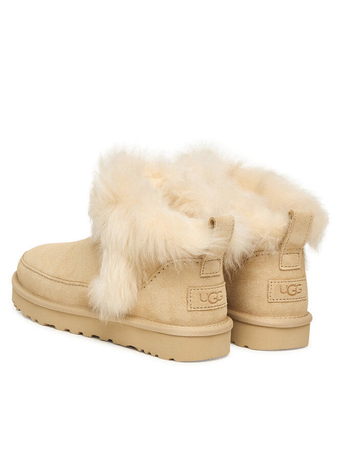Ugg Schneeschuhe Ugg W Classic Ultra Mini Chalet 1173832 Beige