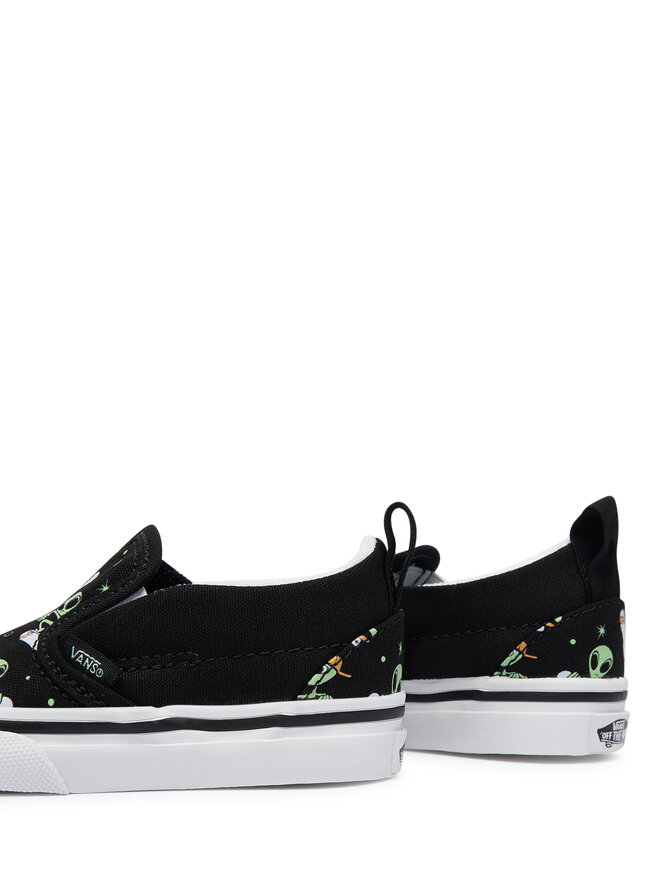 Vans Sneakers aus Stoff Vans Slip-On V VN000D0SYJ71 Schwarz