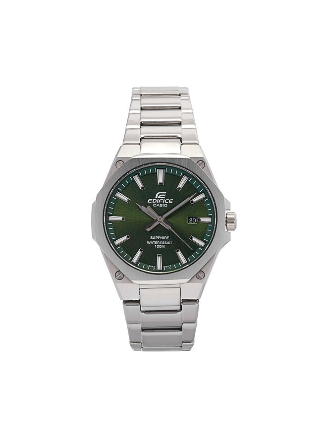 Casio Zegarek Casio Edifice Classic Sapphire EFR-S108D-3AVUEF Srebrny