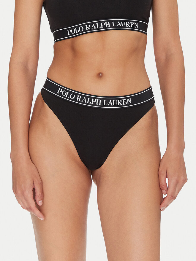 Polo Ralph Lauren Polo Ralph Lauren Stringtanga 4P0483 Schwarz