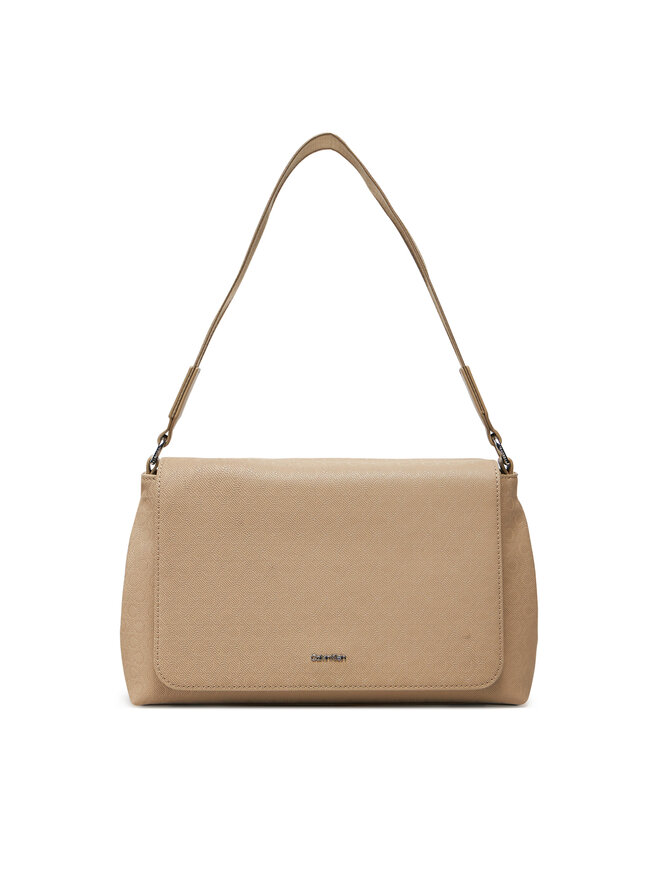 Calvin Klein Borsetta Calvin Klein Ck Must Satchel_Mono K60K613181 Beige