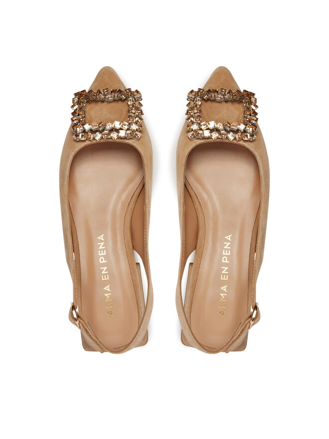 Alma En Pena Sandalen Alma En Pena V240371 Beige
