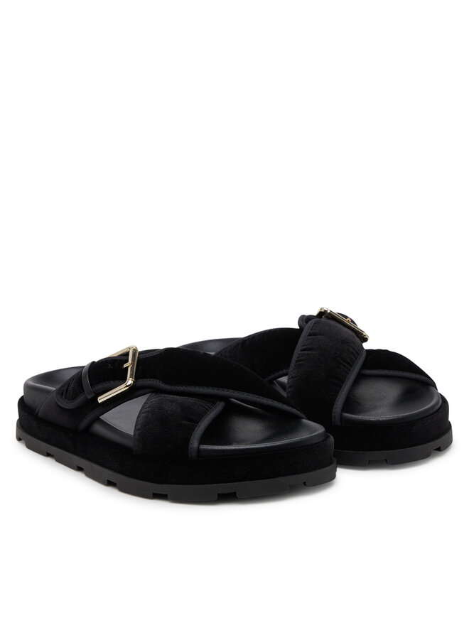 Pollini Şlapi Pollini SA28094G1MTP0000 Negru