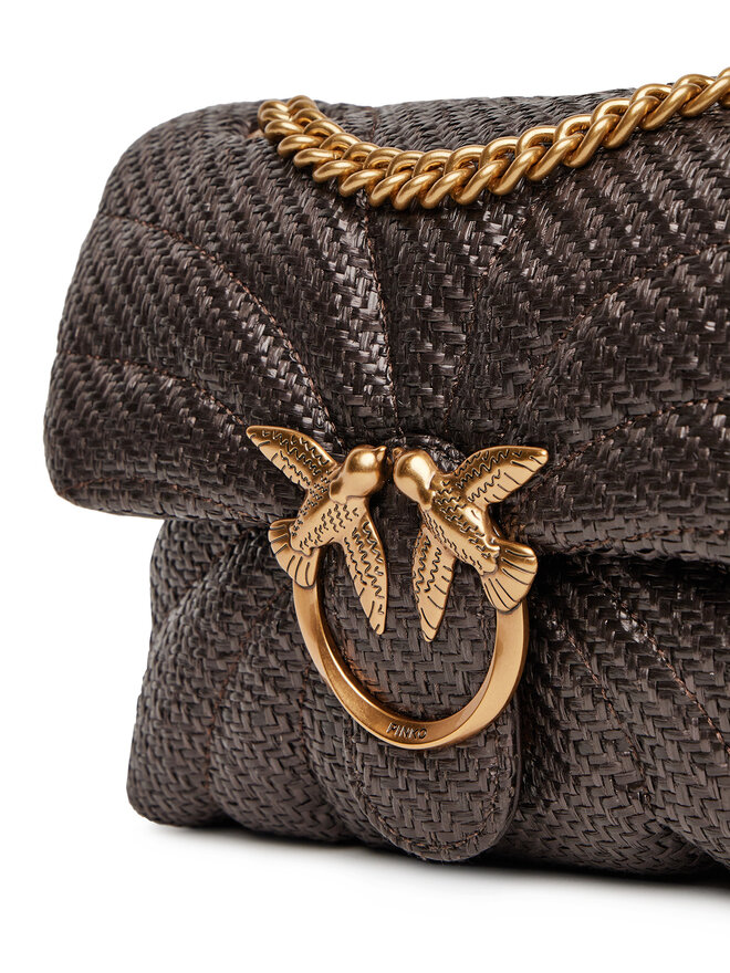 PINKO Bolso PINKO Love Puff Mini Cl PE 25 PLTT 100039 A2C8 Marrón