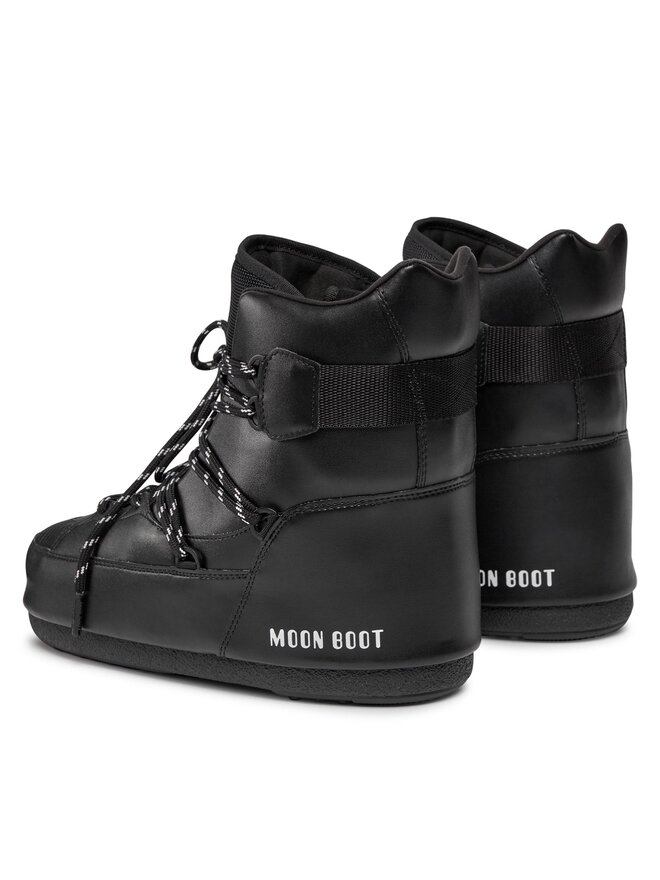 Moon Boot Schneeschuhe Moon Boot Sneaker Mid 14028200001 Schwarz