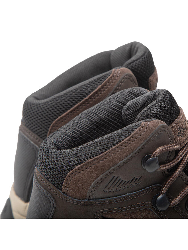 Columbia Newton Ridge Plus enkelhoge Wandelschoenen voor Dames, Bruin ( Cordovan/Crown Jewel), 38 EU