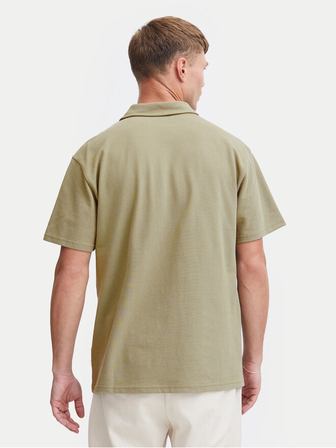 Solid Solid Pólóing 21108171 Zöld Regular Fit