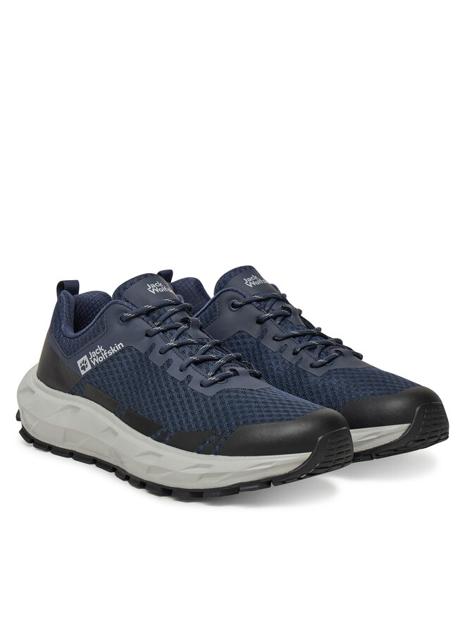 Jack Wolfskin Sneakersy Jack Wolfskin -Hike Ventura Lite Xt Vent Low M A64206 Granatowy