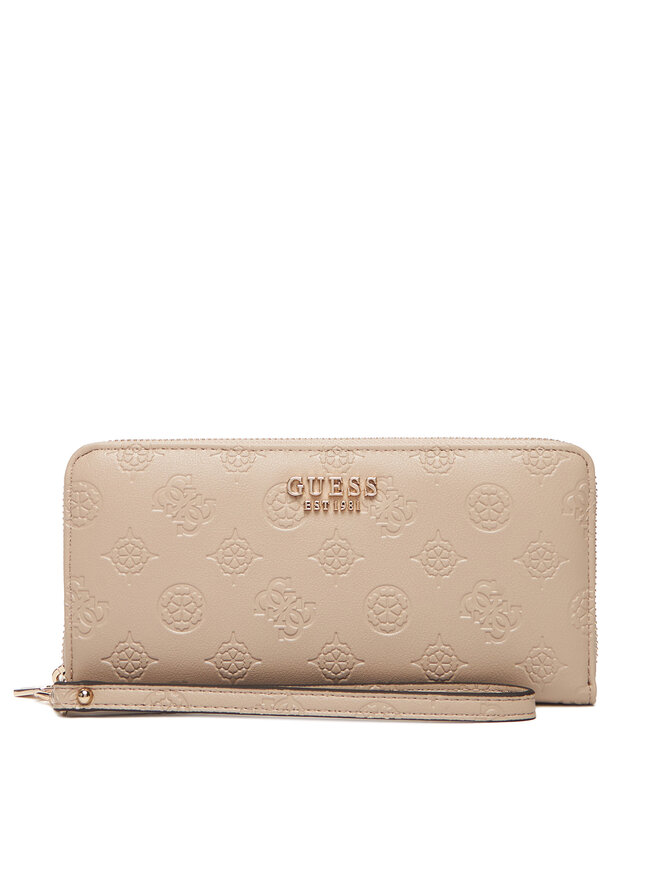 Guess Великий жіночий гаманець Guess Phoebe Slg SWPD96 65146 Бежевий