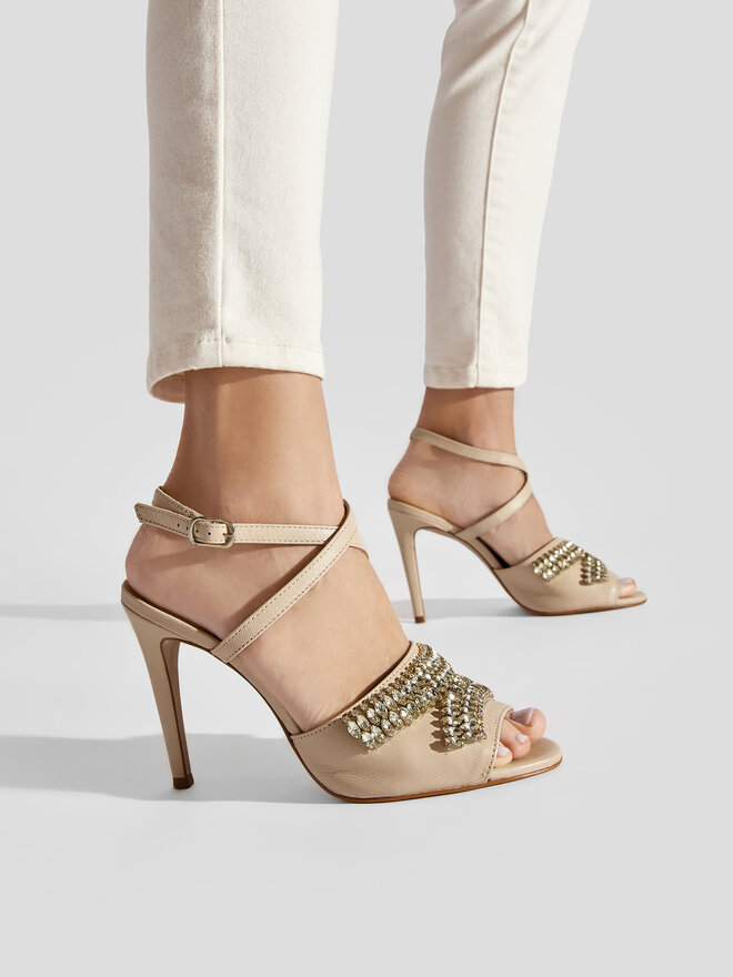 Eva Minge Sandalias Eva Minge EM-67-11-001425 Beis