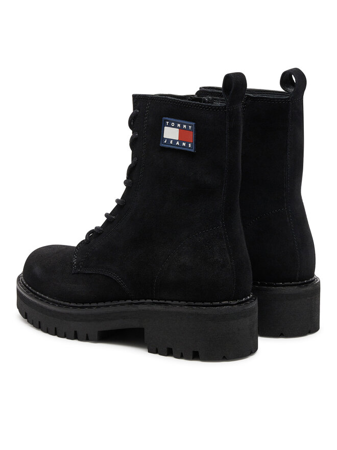 Tommy Jeans Μποτάκια Tommy Jeans Urban EN0EN02630 Μαύρο
