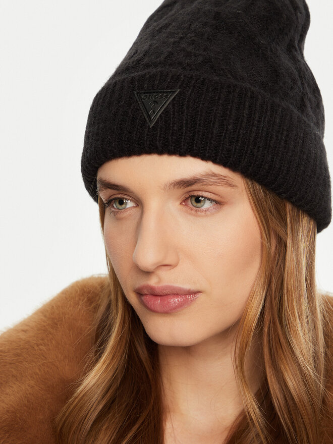 Guess Шапка Guess AW5210 POL01 Черен