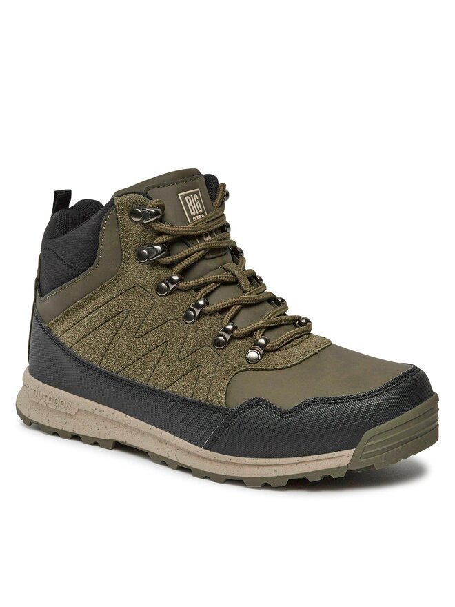 Big Star Shoes Trapper stila apavi Big Star Shoes MM274480 Haki
