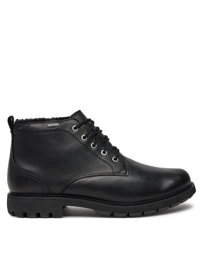 Clarks Schnürschuhe Clarks Batcombe Mix Gtx GORE-TEX 26178661 Schwarz