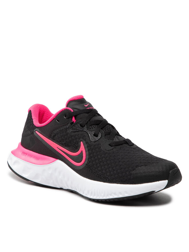Nike Взуття для бігу Nike Renew Run 2 (GS) CW3259 009 Чорний