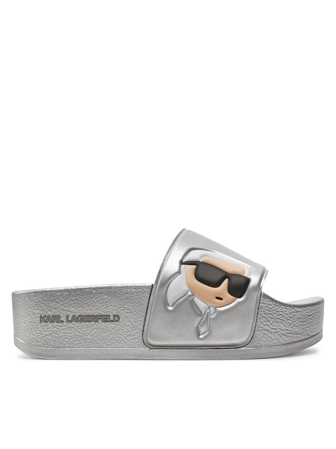 KARL LAGERFELD Şlapi KARL LAGERFELD KL80805N Argintiu