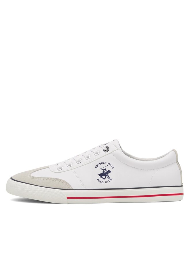 Beverly Hills Polo Club Гуменки Beverly Hills Polo Club M-24MVS5006 Бял