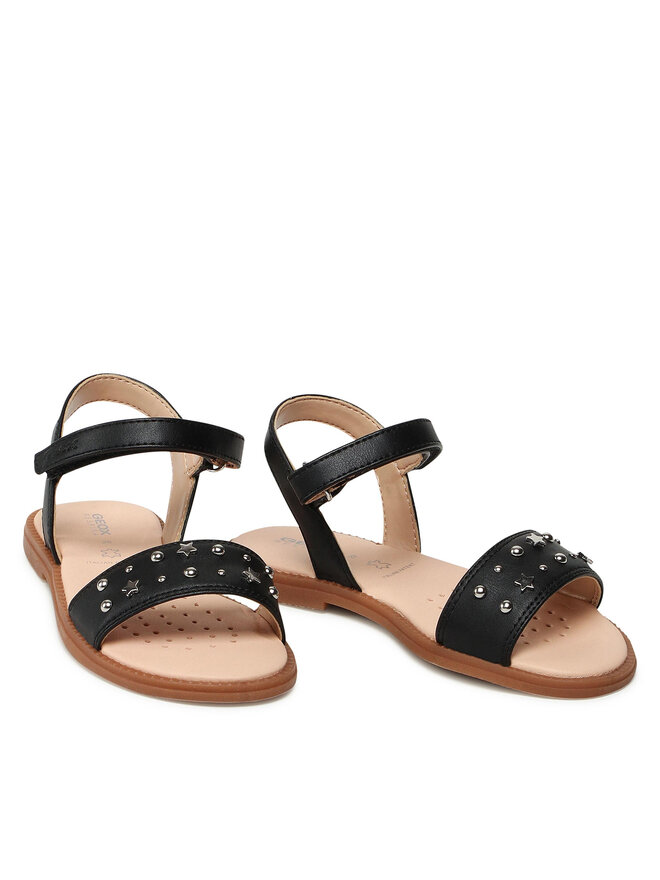 Geox Sandales Geox J S.Karly G. H J2535H 000BC C9999 M Melns