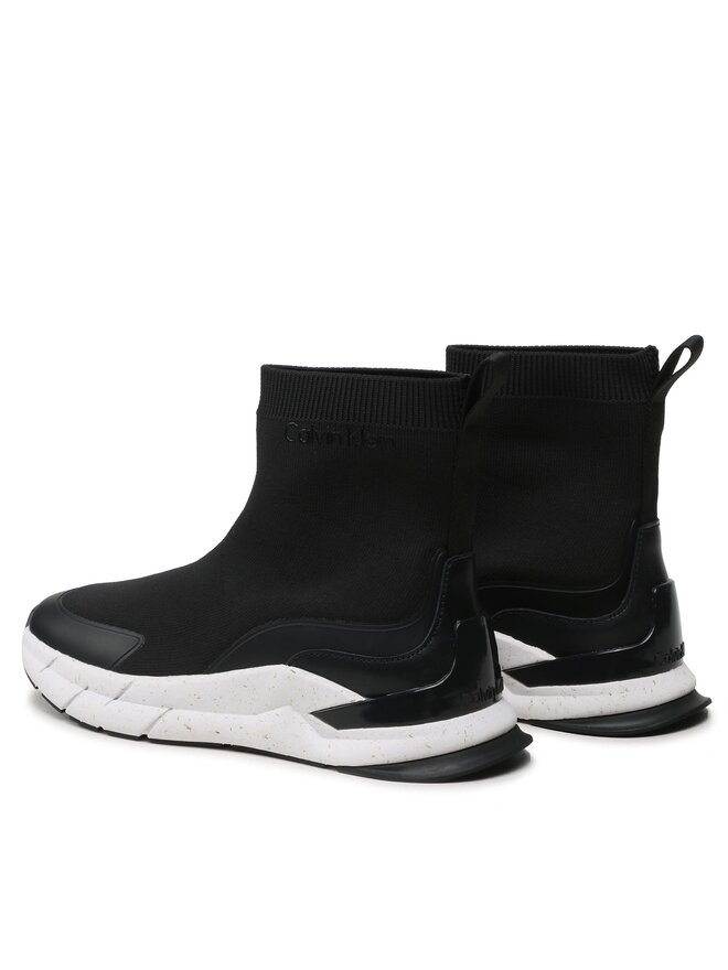 Calvin Klein Sneakers Calvin Klein Sock Boot HW0HW01589 Schwarz
