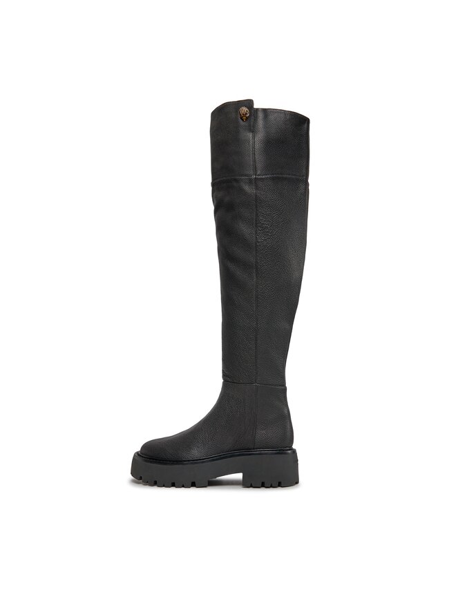 Kurt Geiger Kozačky Kurt Geiger 225-Shoreditch Otk Chunky 655100109 Černá
