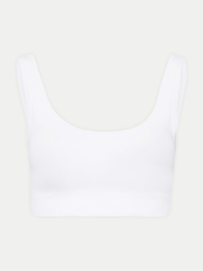 Hanro Hanro Top de sujetador Touch Feeling 71806 Blanco