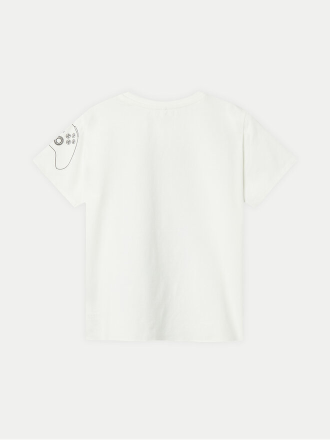 NAME IT NAME IT T-Shirt XBOX 13232200 Λευκό Regular Fit