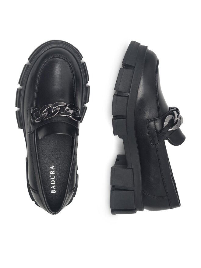 Badura Loafersy Badura SARA CI12-9092-01A Černá