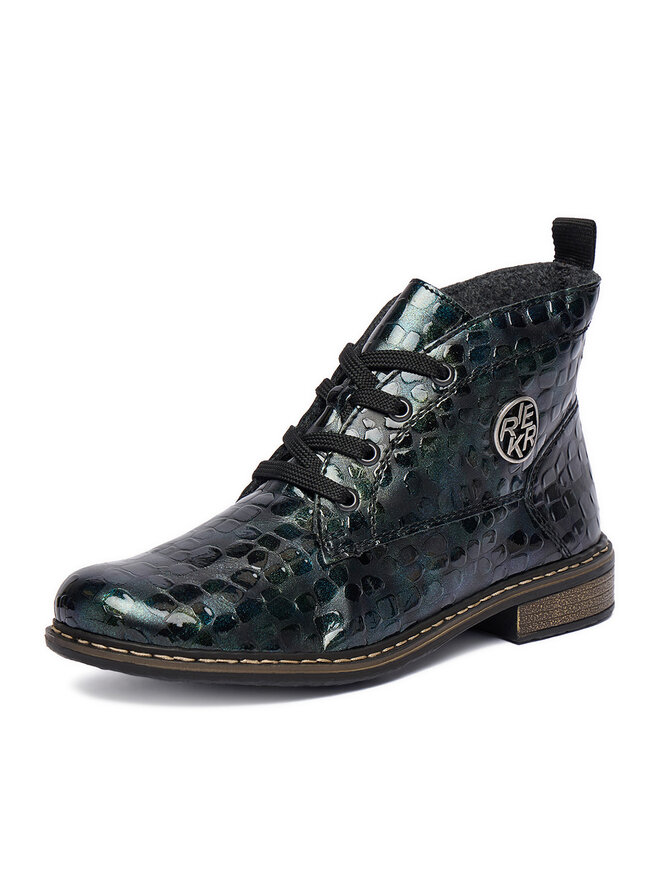 Rieker Schnürschuhe Rieker CEO-71205-90 Grün