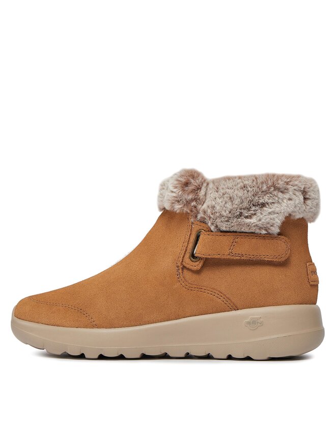 Skechers Ботильйони Skechers On-The-Go Joy First Glance 144041/CSNT Коричневий