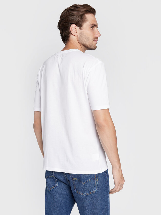 Sisley Sisley Camiseta 3I1XS101J Blanco Regular Fit