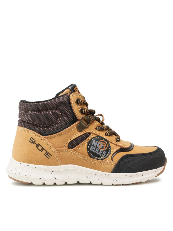 Shone Schnürschuhe Shone 3528-031 Braun