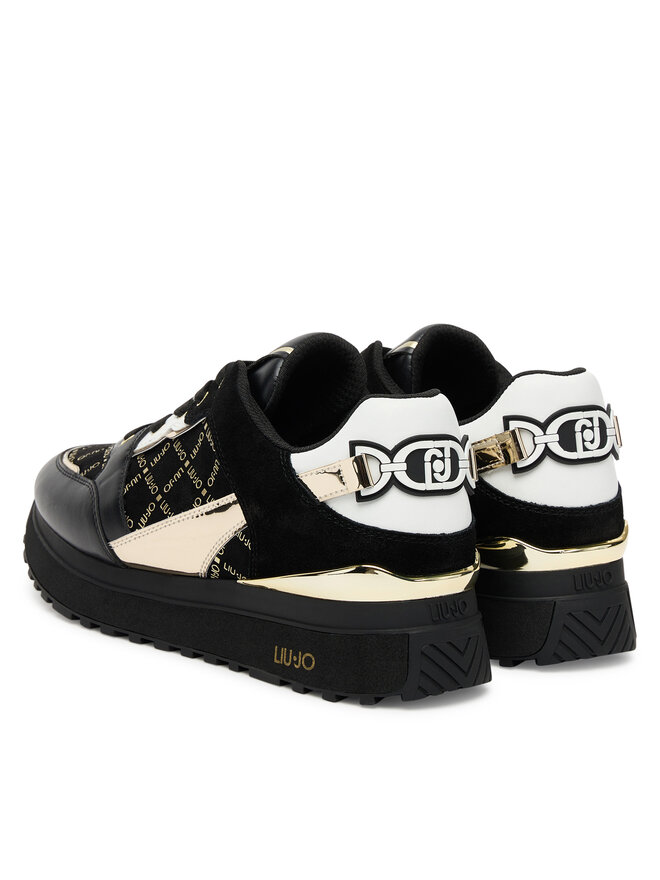 Liu Jo Sneakersy Liu Jo Maxi Wonder 91 BF5005 PX681 Černá