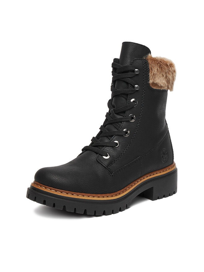 Rieker Schnürschuhe Rieker CEO-72630-00 Schwarz