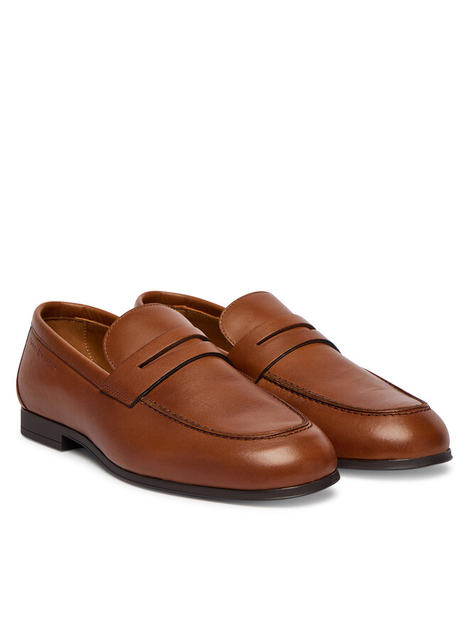 Tommy Hilfiger Slipper Tommy Hilfiger Flexible Slim FM0FM05849 Braun
