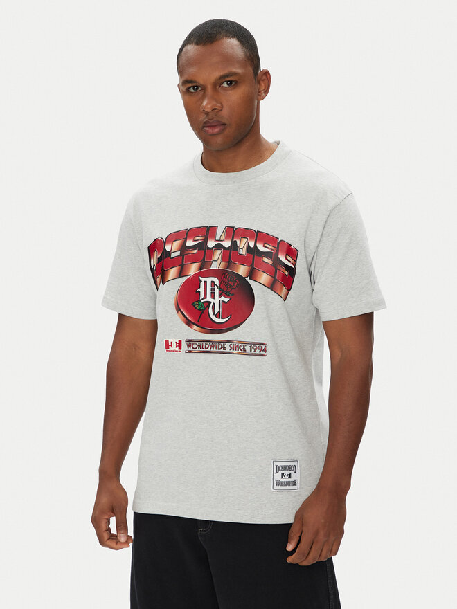 DC DC Футболка Change ADYZT05462 Сірий Regular Fit
