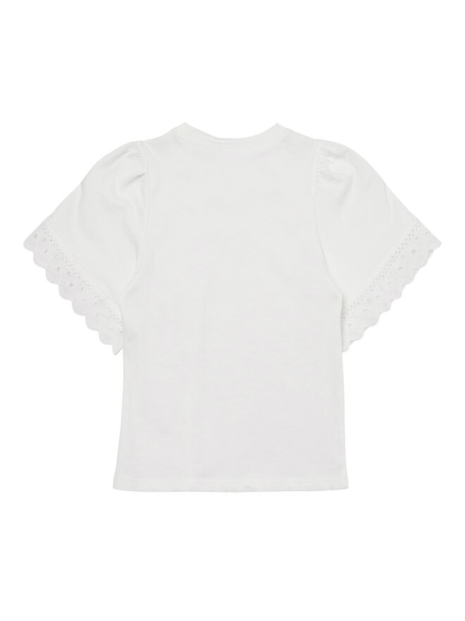 Vero Moda Girl Vero Moda Girl T-Shirt 10279810 Λευκό Regular Fit