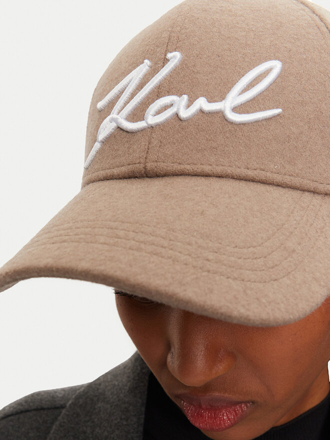 KARL LAGERFELD Gorra con visera KARL LAGERFELD 246W3406 Beis