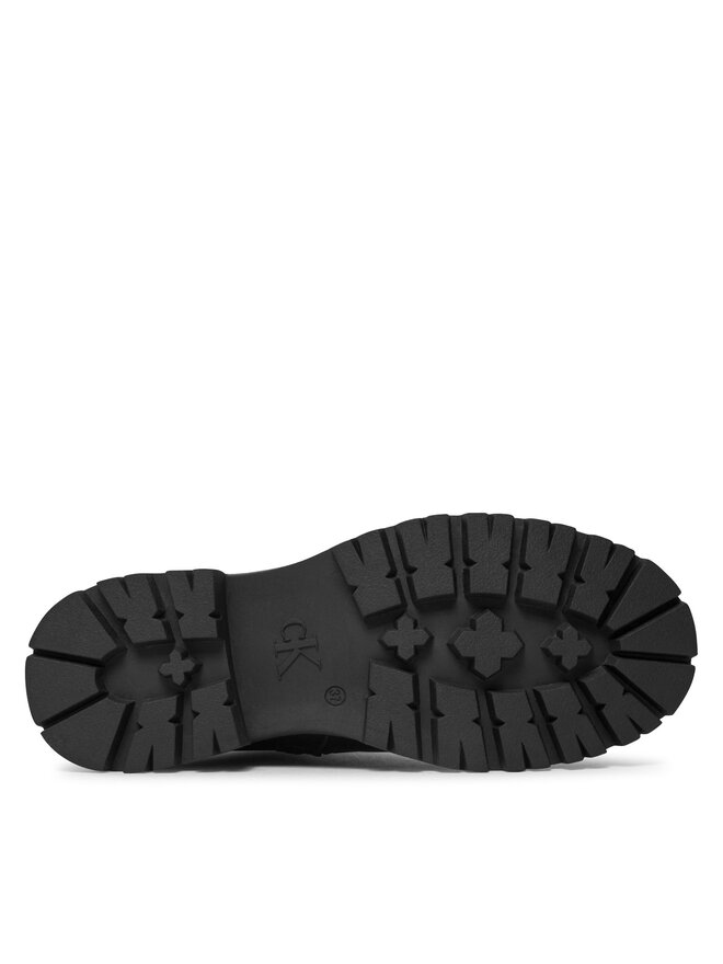 Calvin Klein Jeans Planinarske cipele Calvin Klein Jeans Lace-Up Bootie V3A5-80687-1355 S Crna