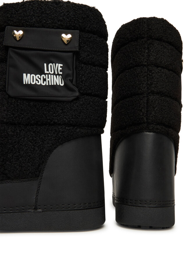 LOVE MOSCHINO Cizme de zăpadă LOVE MOSCHINO JA24452G0NISM00A Negru