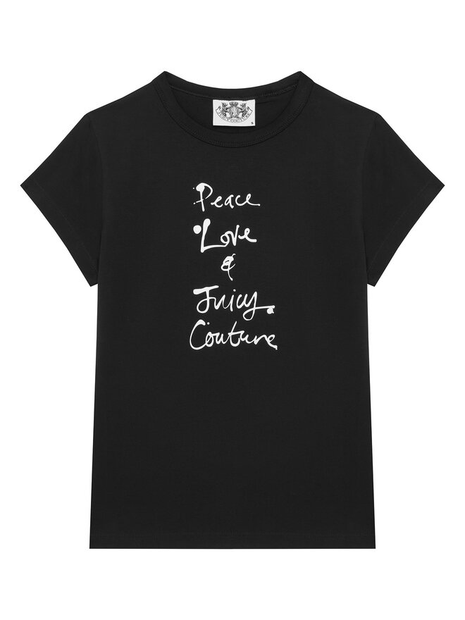 Juicy Couture Juicy Couture Camiseta JCNCT225458 Negro Regular Fit