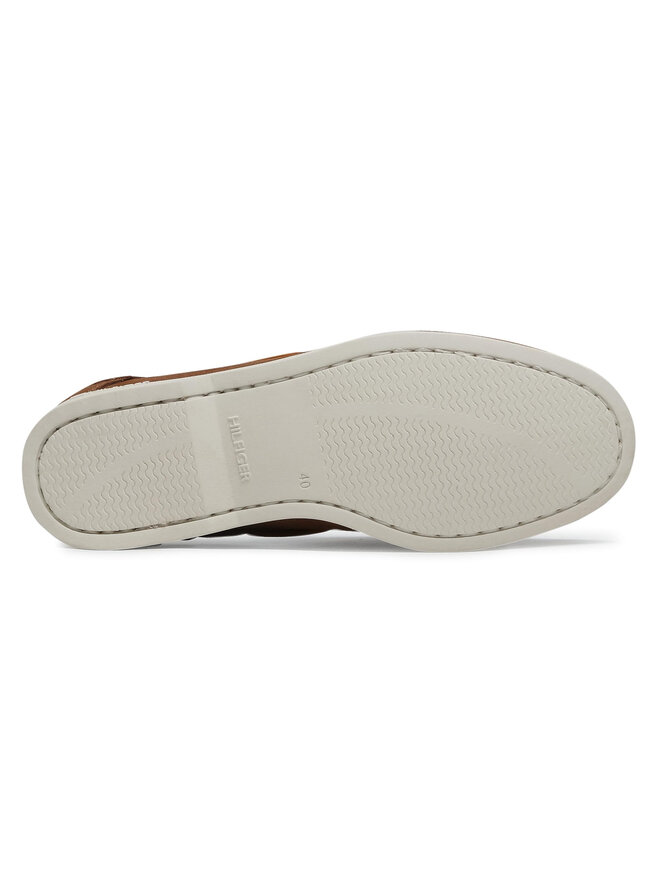 Tommy Hilfiger Мокасини Tommy Hilfiger Classic Suede Boat Shoe FM0FM02736 Коричневий