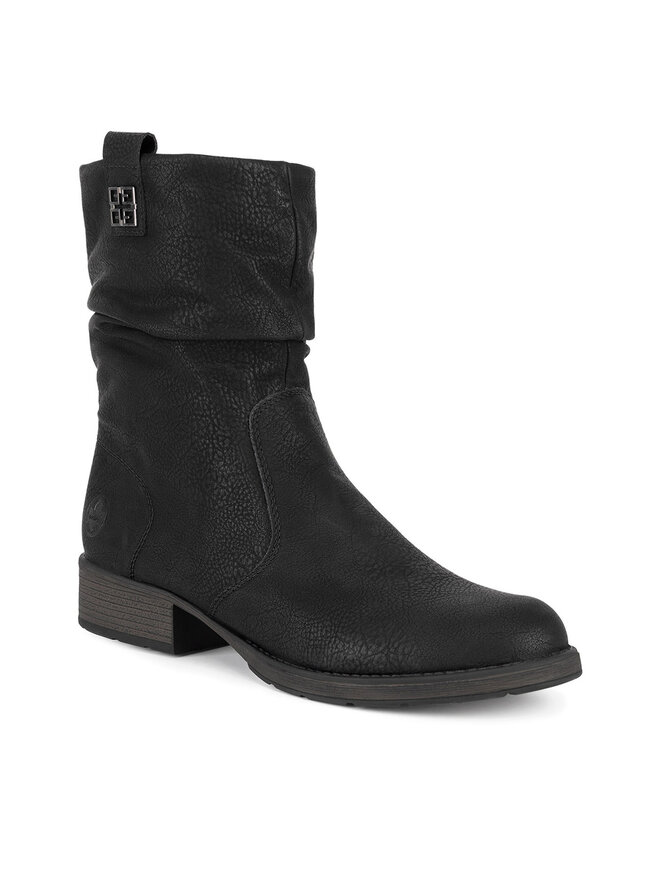 Rieker Bokacsizma Rieker Z9583-00 Fekete