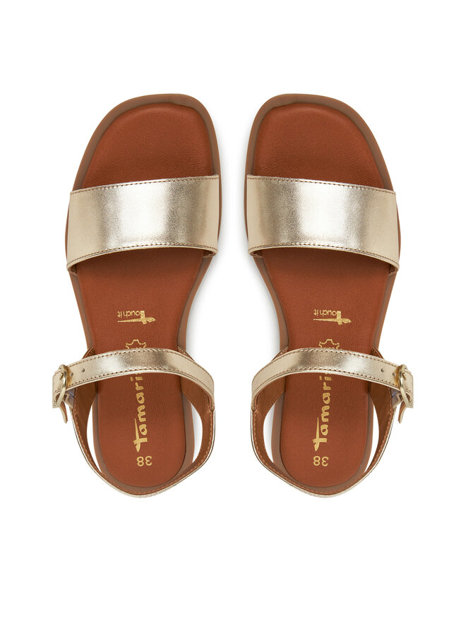 Tamaris Sandále Tamaris 1-28160-42 Zlatá